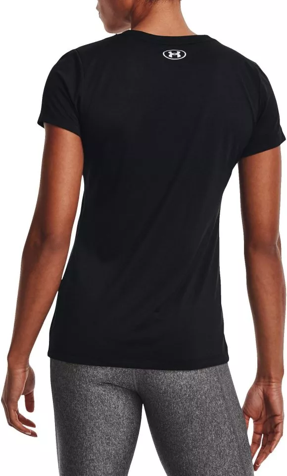 Camiseta Under Armour Tech Solid Logo Arch SSC-BLK 