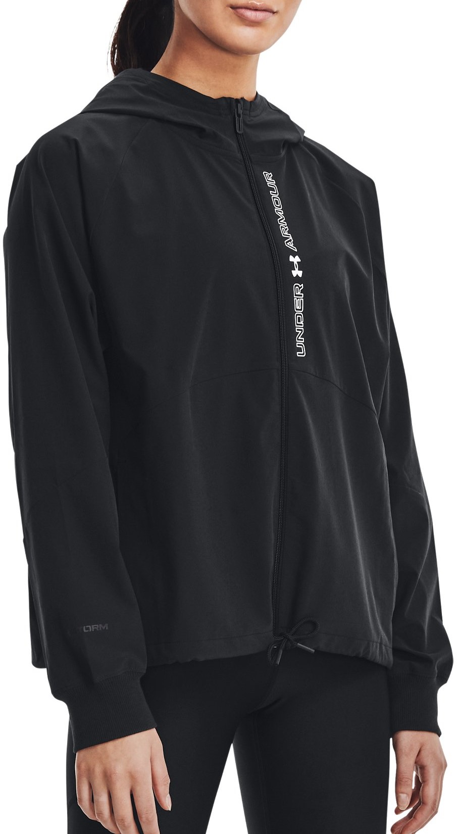 Casaco com capuz Under Armour Woven FZ Jacket 