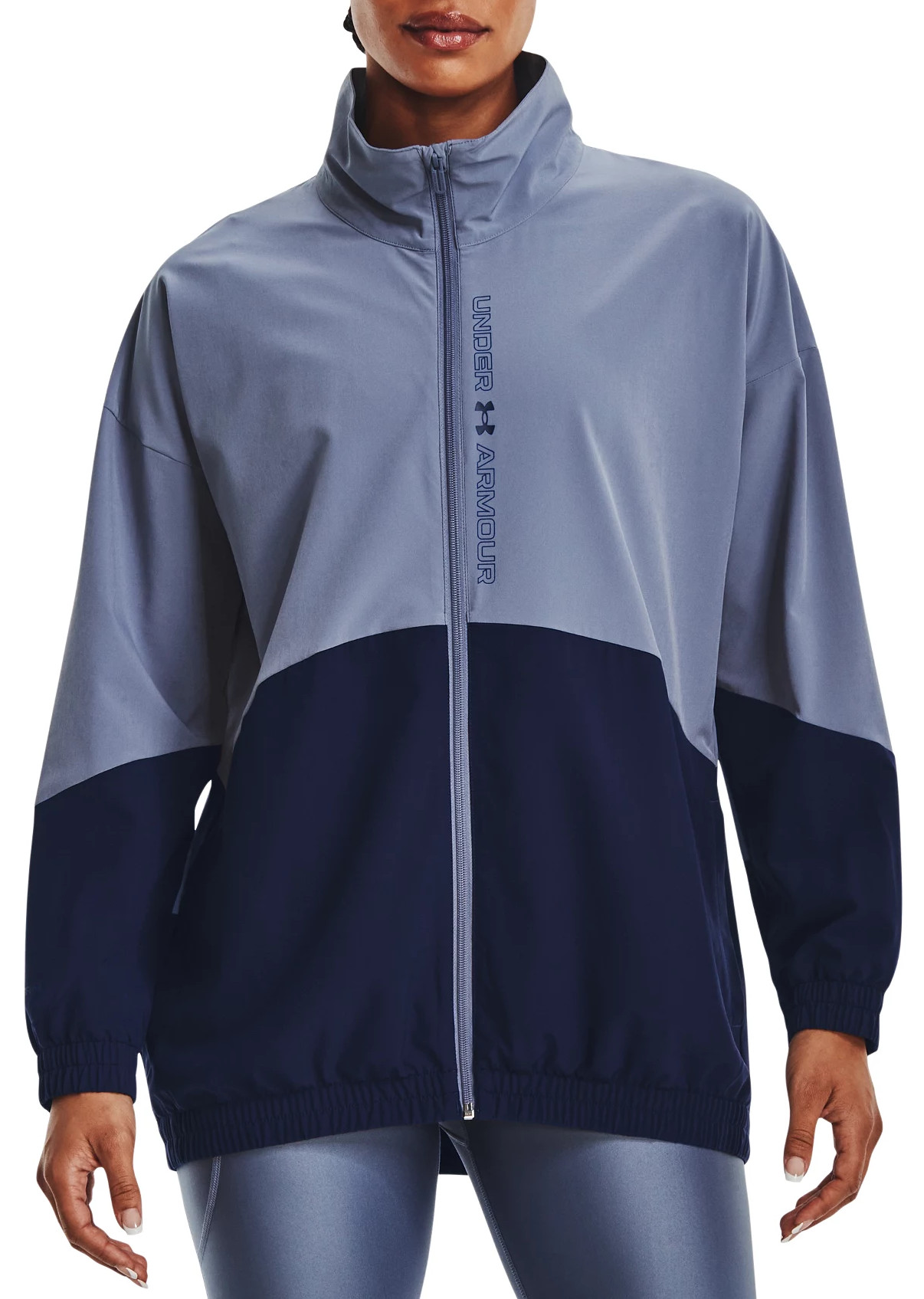 inquilino Inmunizar Fuera Chaqueta Under Armour Woven FZ Oversized Jacket - Top4Fitness.es