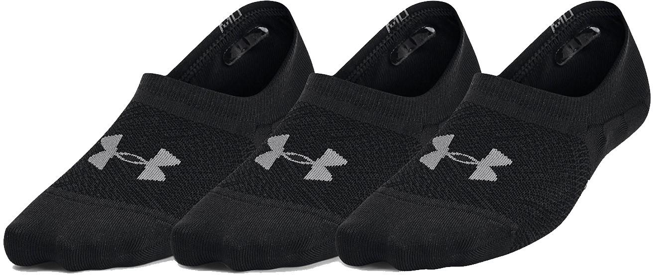 Ponožky Under Armour UA Breathe Lite Ultra Low 3p-BLK