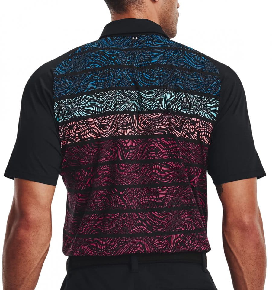 Under Armour UA Iso-Chill Psych Stripe Polo Rövid ujjú póló