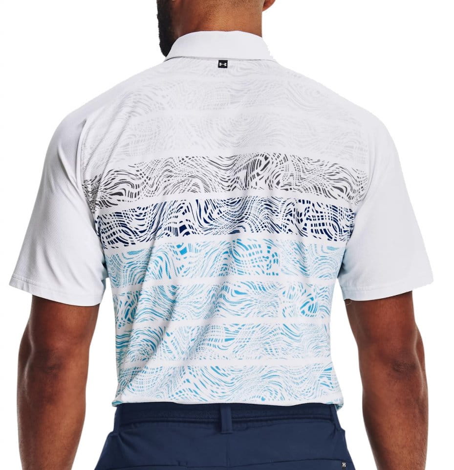 Under Armour UA Iso-Chill Psych Stripe Polo Rövid ujjú póló