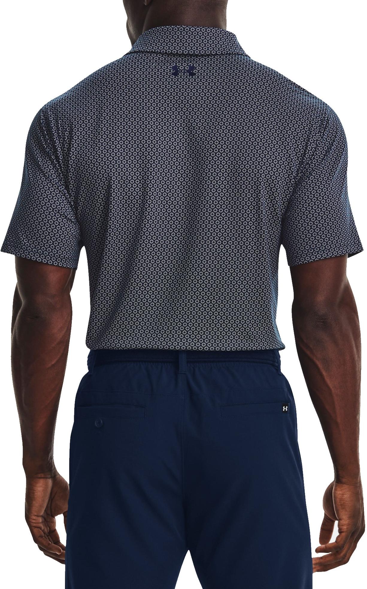 under armour printed polo