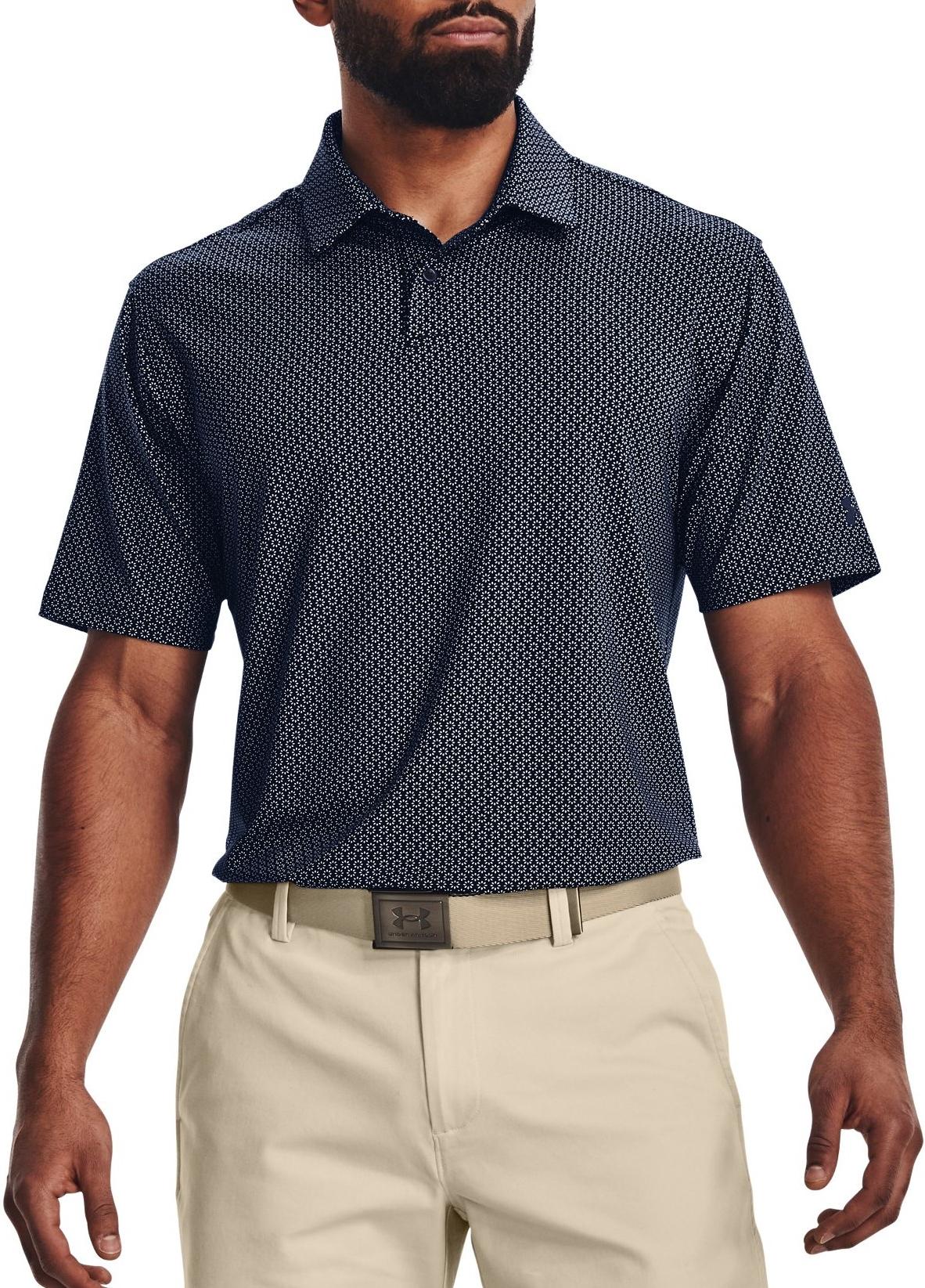 under armour printed polo