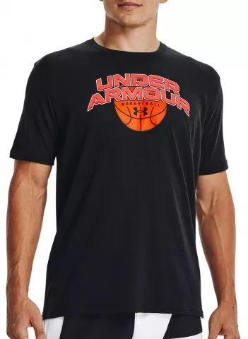 Pánské tričko s krátkým rukávem Under Armour UA Bball Branded Wrdmrk