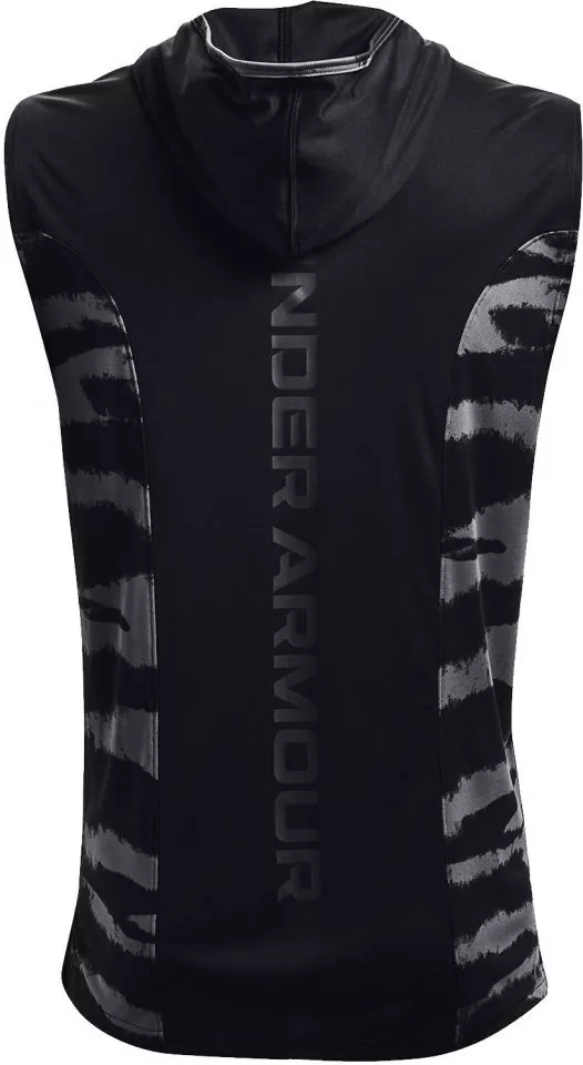 Hanorac cu gluga Under Armour UA BASELINE TANK HOODIE-BLK