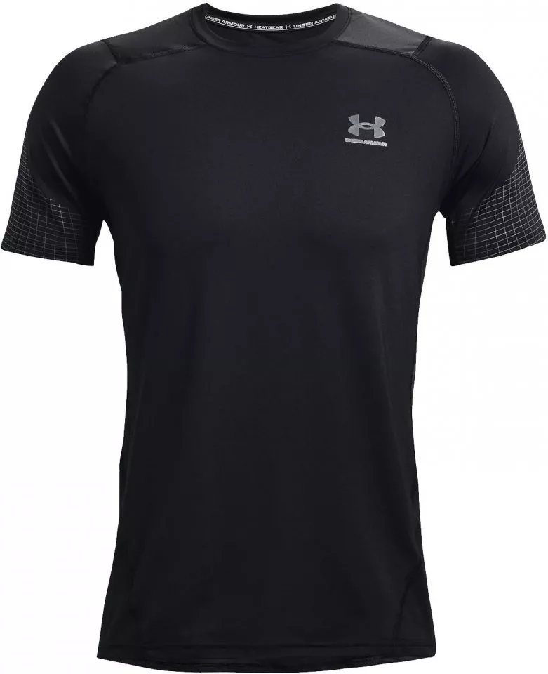 T-shirt Under UA HG Armour Fitted Nvlty SS-BLK