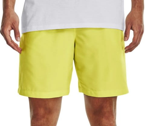 UA Woven Graphic Shorts-YLW