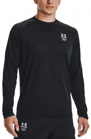 UA Armourprint LS-BLK