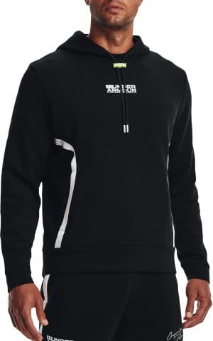 UA SUMMIT KNIT HOODIE-BLK