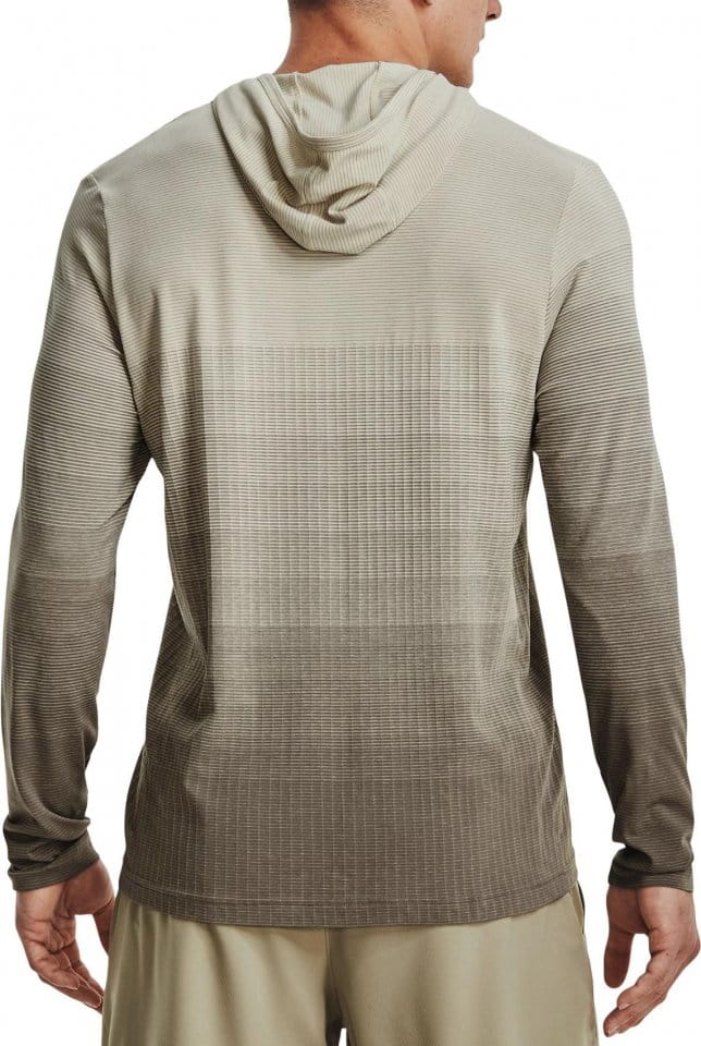 Hooded sweatshirt Under Armour UA Seamless LUX Hoodie-BRN