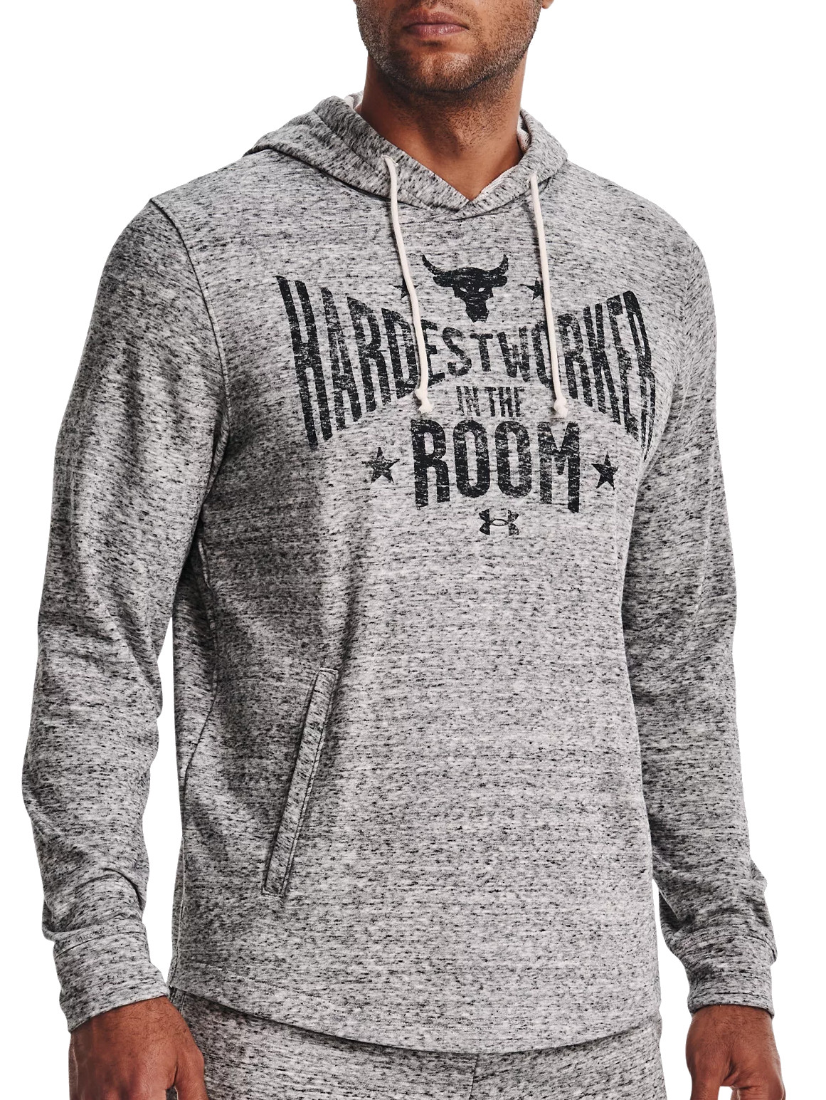 Φούτερ-Jacket με κουκούλα Under Armour UA Pjt Rock Terry Hoodie