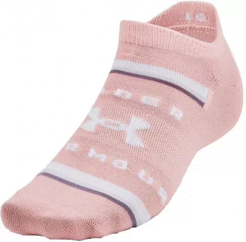 Socks Under Armour UA Essential No Show 6pk-PNK
