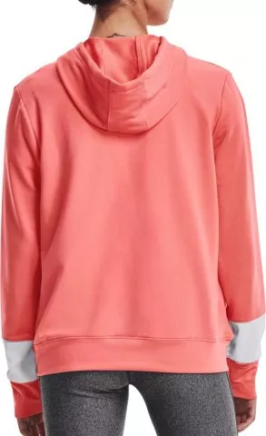 Hooded sweatshirt Under Armour Rival Terry CB FZ Hoodie-ORG