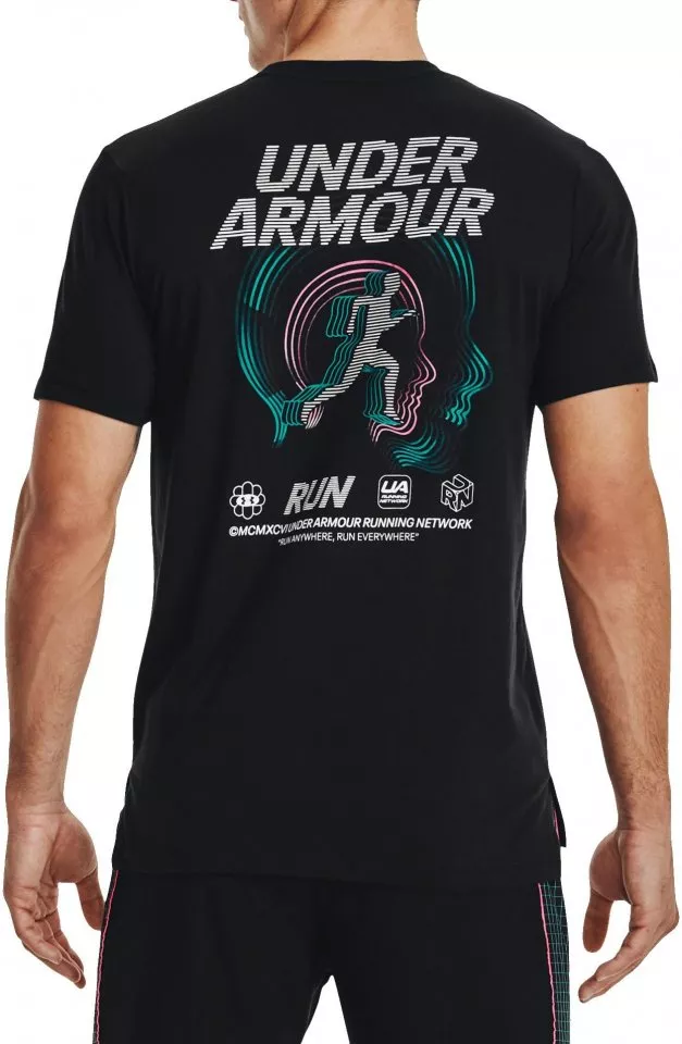 T-shirt Under Armour UA Run Anywhere SS-BLK