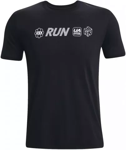 T-shirt Under Armour UA Run Anywhere SS-BLK