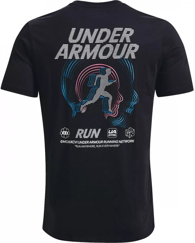 T-shirt Under Armour UA Run Anywhere SS-BLK