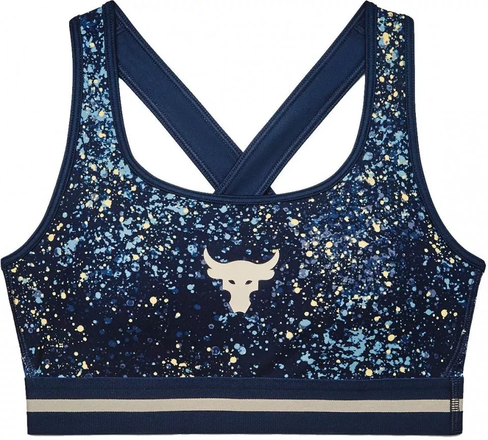 Rintaliivit Under Armour UA Pjt Rock Bra Printed-NVY