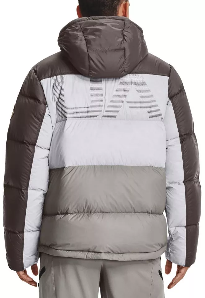 Giacche con cappuccio Under Armour CGI Down Blocked Jkt-BRN