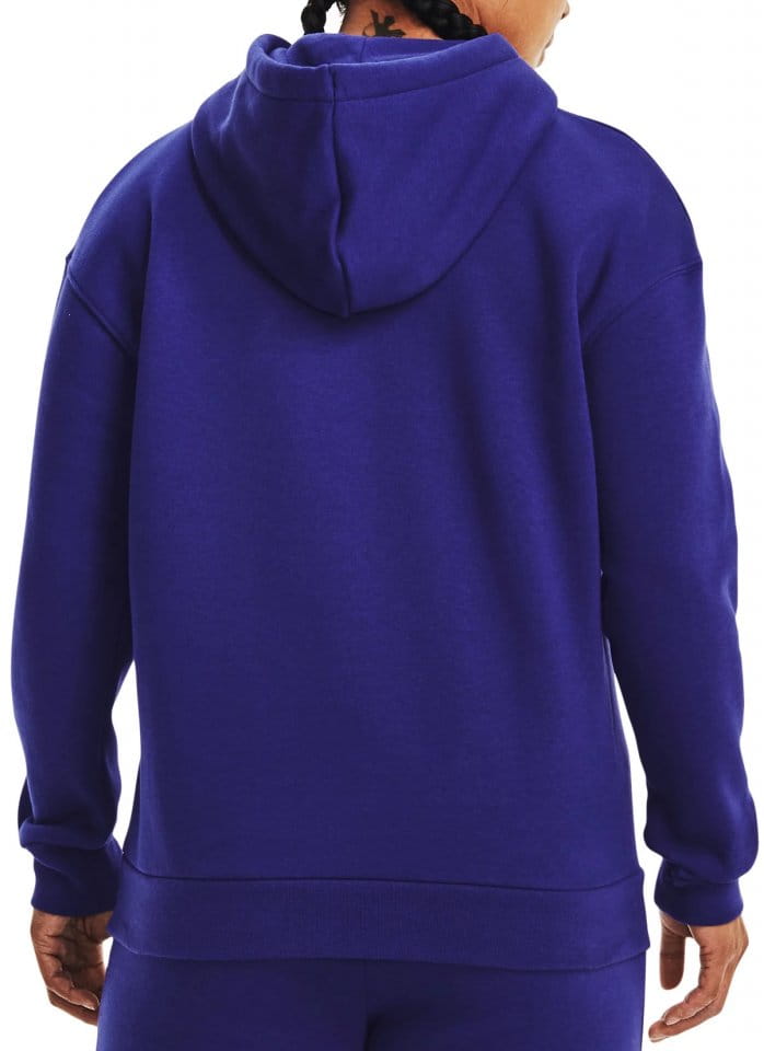 Sweatshirt com capuz Under Armour Essential Fleece Hoodie-BLU