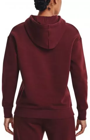 Under Armour Essential Fleece Hoodie-RED Kapucnis melegítő felsők