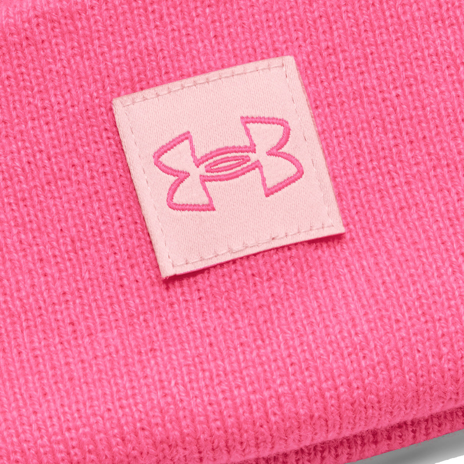 pink under armour symbol