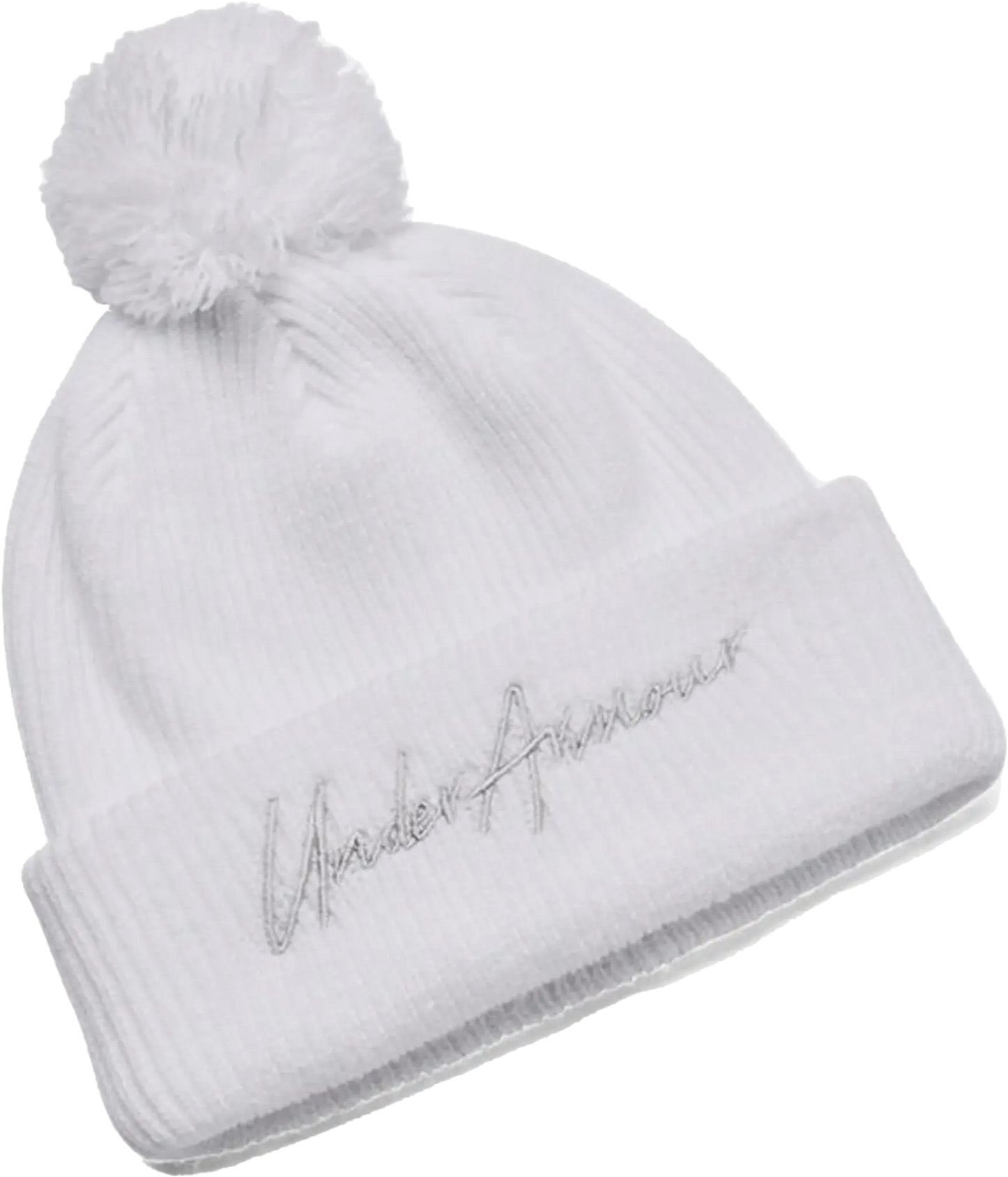 Hat Under Armour UA Halftime Pom-WHT