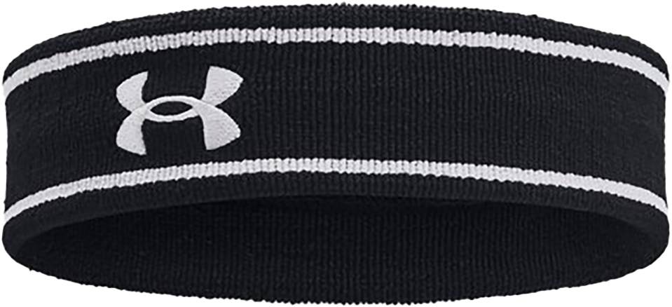 Headband Under Armour Striped Performance Terry HB-BLK