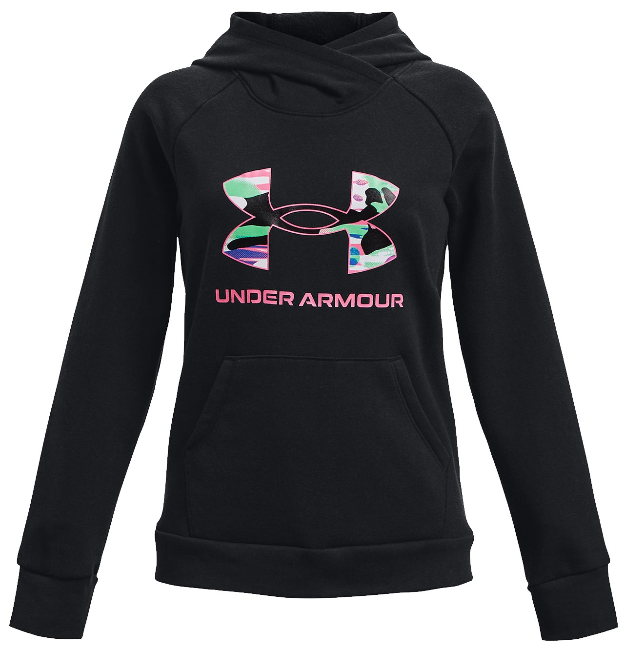 Sweatshirt com capuz Under Armour Rival Fleece BL Hoodie-BLK