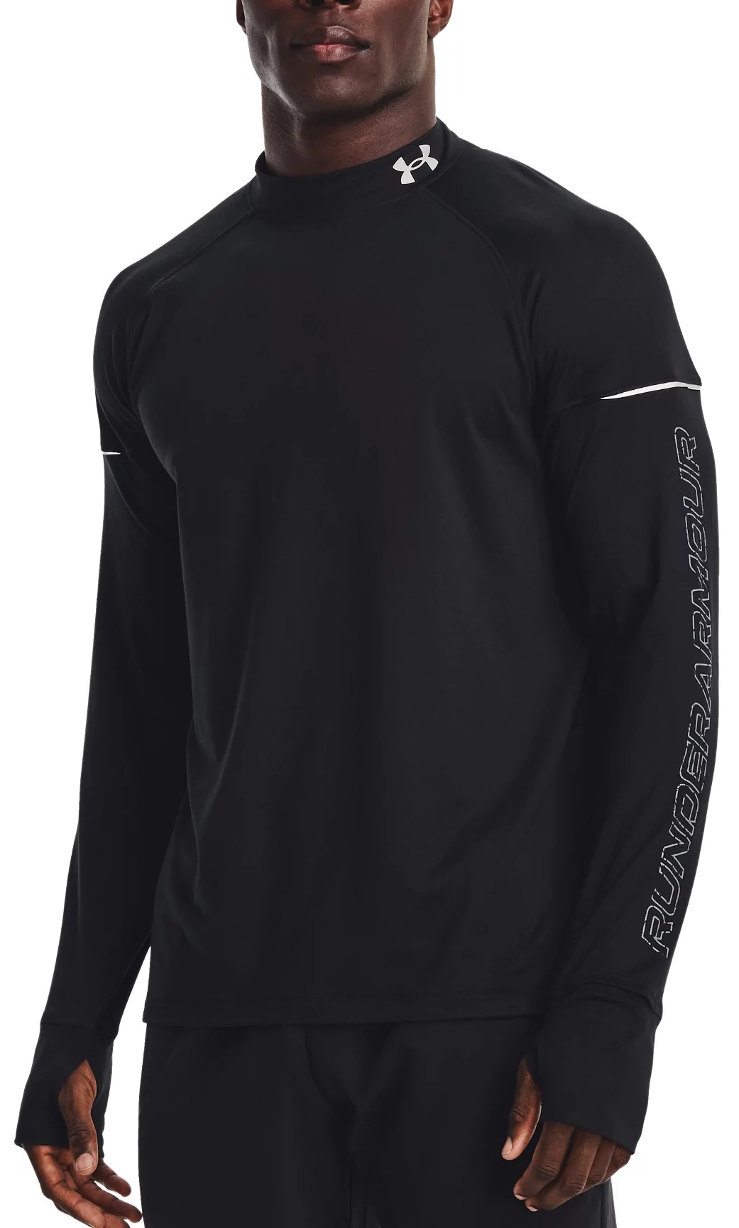 Long-sleeve T-shirt Under Armour UA OUTRUN THE COLD LS-BLK