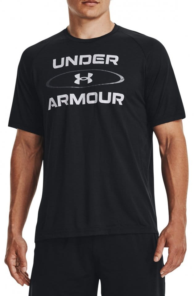 Tricou Under Armour UA Tech 2.0 WM Graphic SS-BLK - 11teamsports.ro