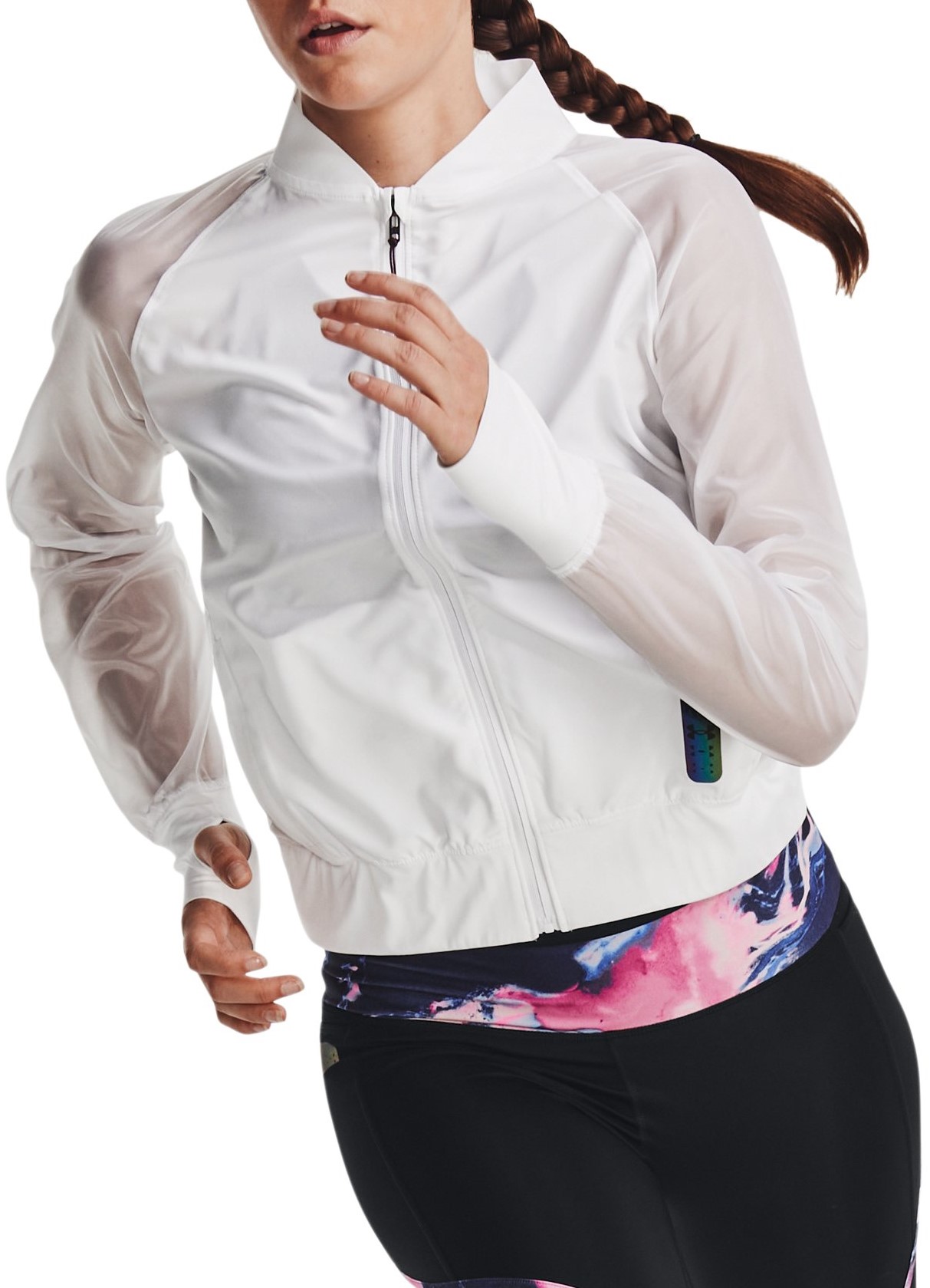 Jacket Under Armour UA RUN ANYWHERE STORM JKT-WHT