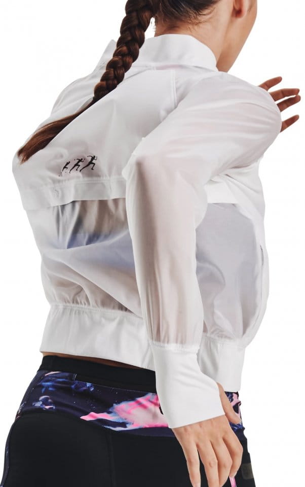 Jacket Under Armour UA RUN ANYWHERE STORM JKT-WHT