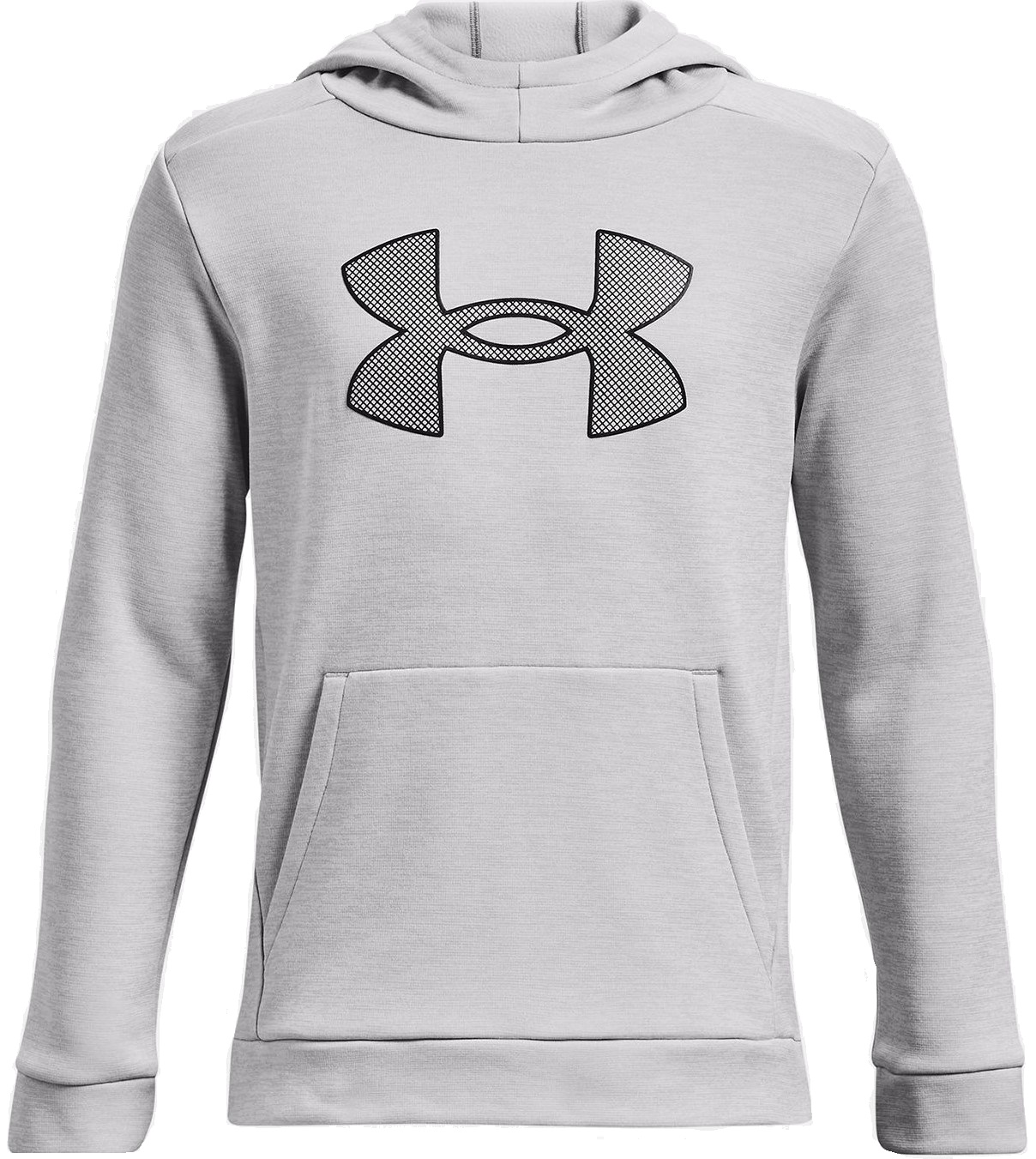 Sweatshirt com capuz Under Armour UA Armour Fleece Big Logo HD-GRY
