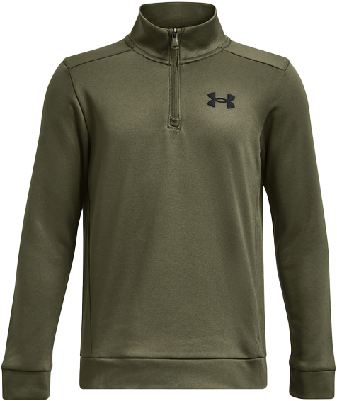 Under UA Armour Fleece 1/4 Zip-GRN Melegítő felsők