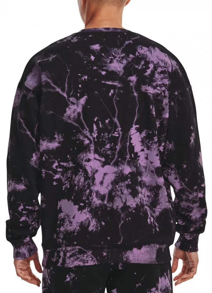 Mikina Under Armour Project Rock Rival Fleece Disrupt Printed Crew