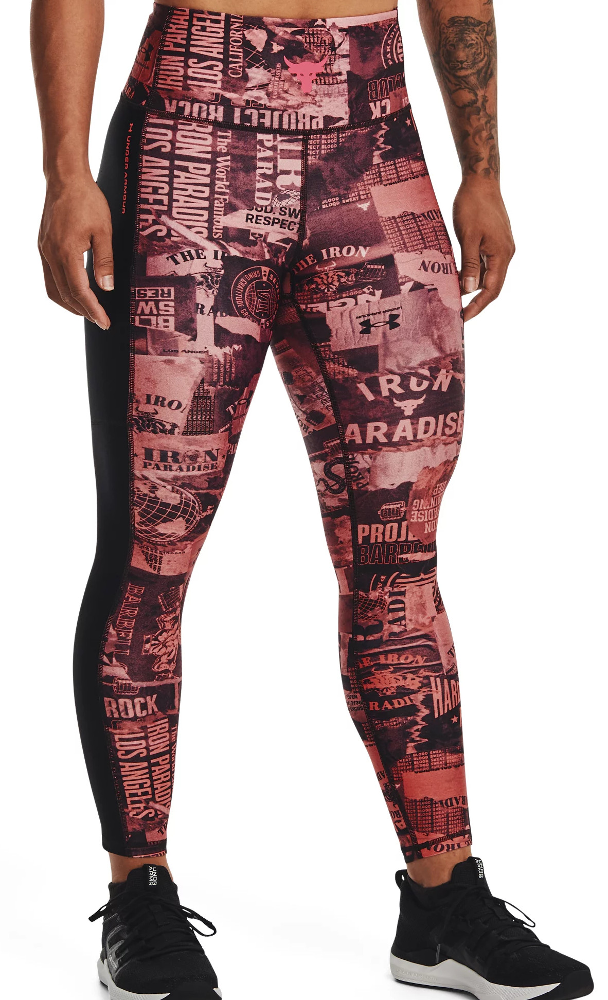 Leggins Under Armour UA Pjt Rck HG Ankle Lg Print-PNK