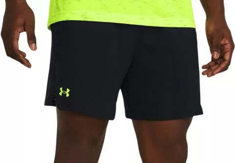 UA Vanish Woven 6in Shorts-BLK