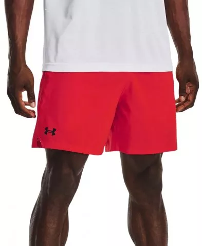 UA Vanish Woven 6in Shorts-RED