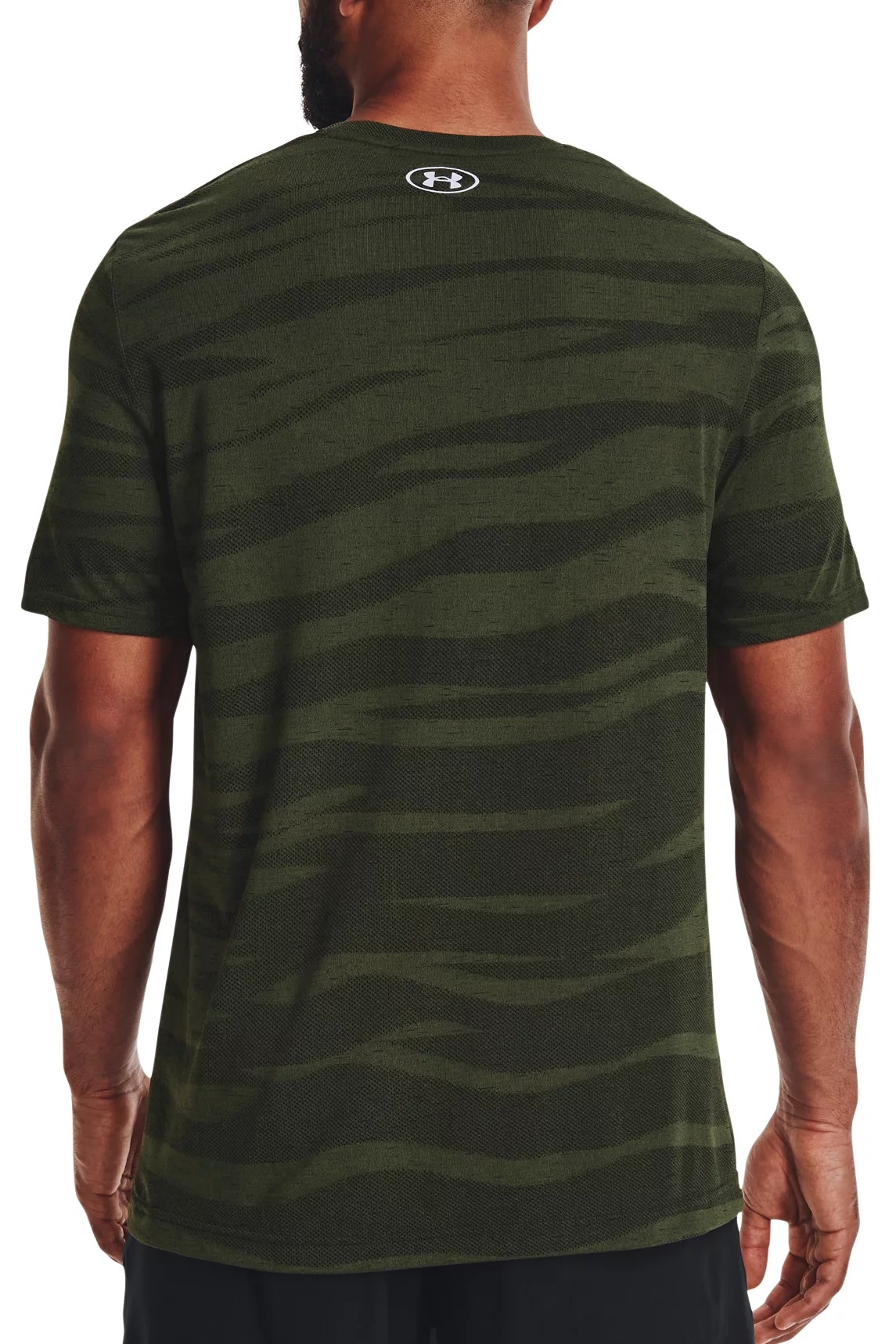 【 】サマー T-shirt Under Armour UA Seamless Wave SS-GRN - Top4Running.com