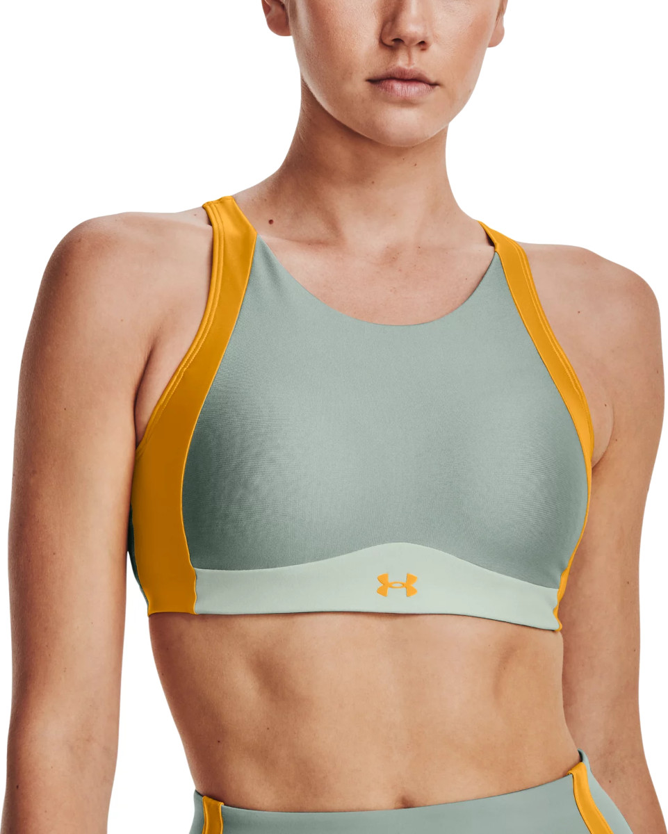 Bra Under Armour UA Infinity Mid High Neck Shine 