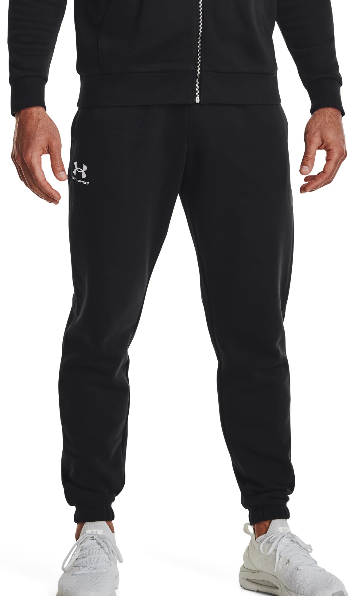 Pantaloni Under Armour UA Essential Fleece Jogger-BLK