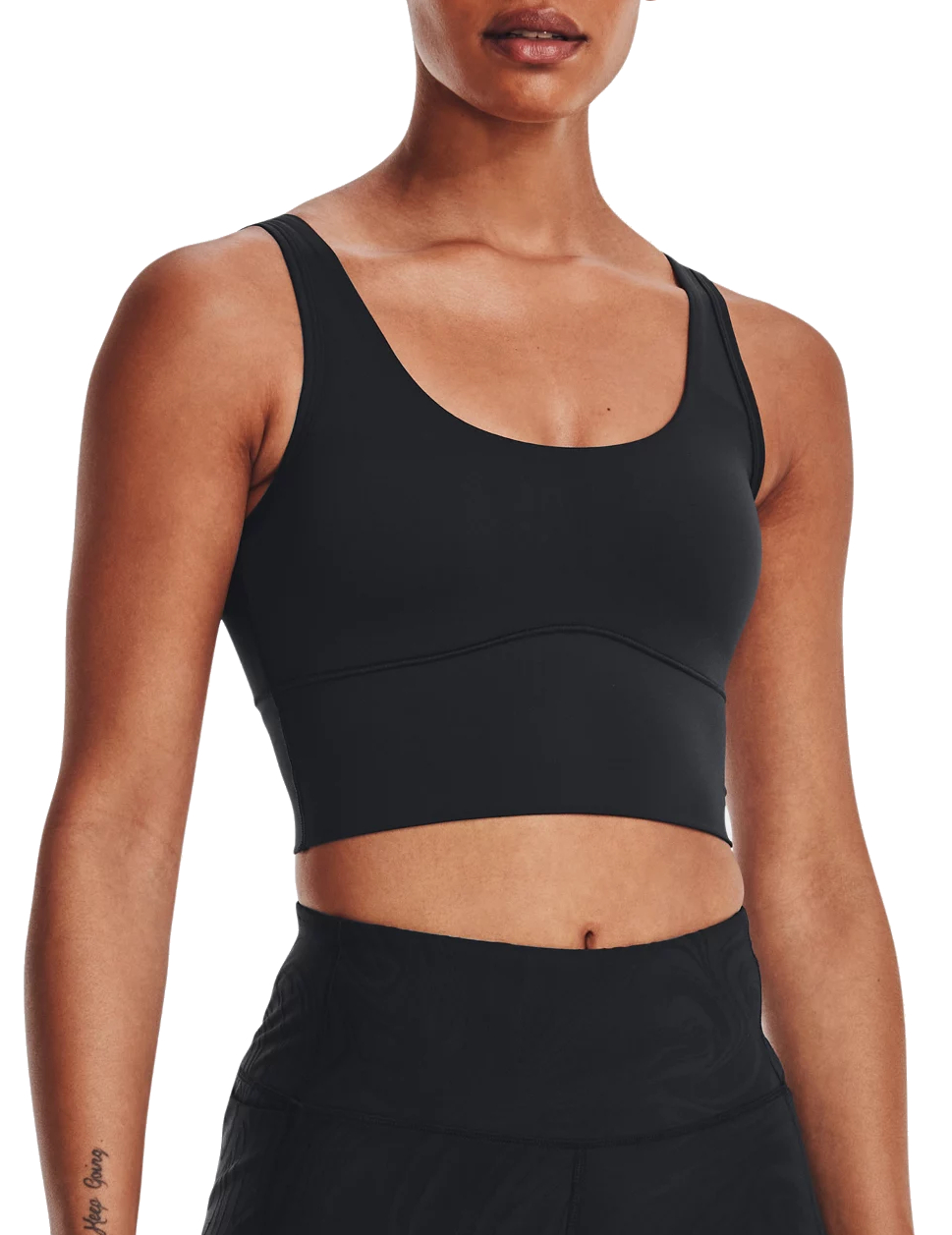 Singlet Under Armour Meridian Fitted Crop Tank