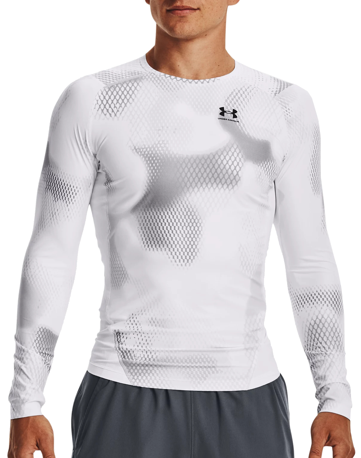 Majica z dolgimi rokavi Under Armour UA Iso-Chill Compression Printed