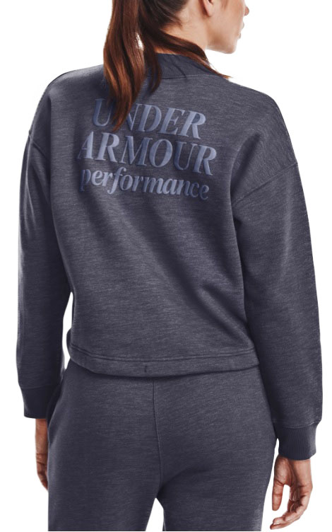 UNDER ARMOUR Sweatshirt de desporto 'Essential' em Preto