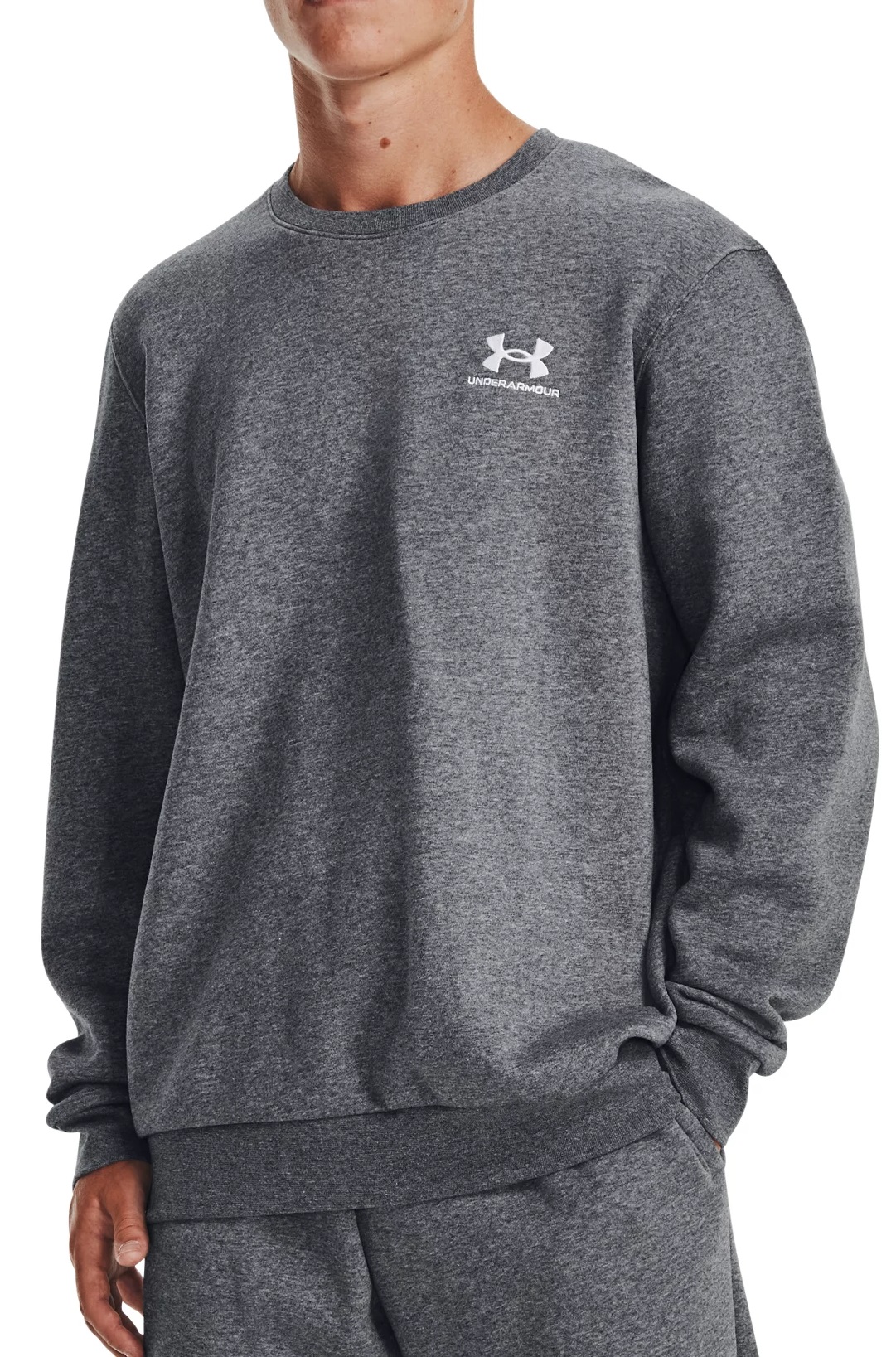 Sweatshirt Under Armour UA Essential Fleece Crew-GRY