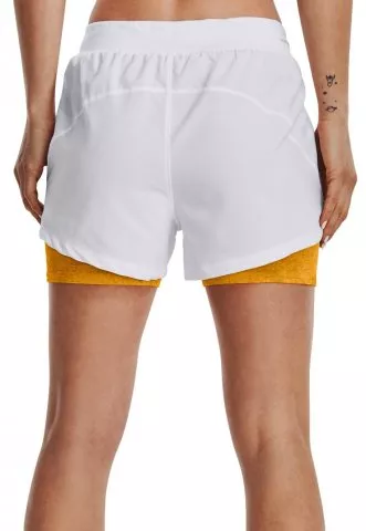 Compression shorts Under Armour UA Iso-Chill Run 2N1 Short-WHT