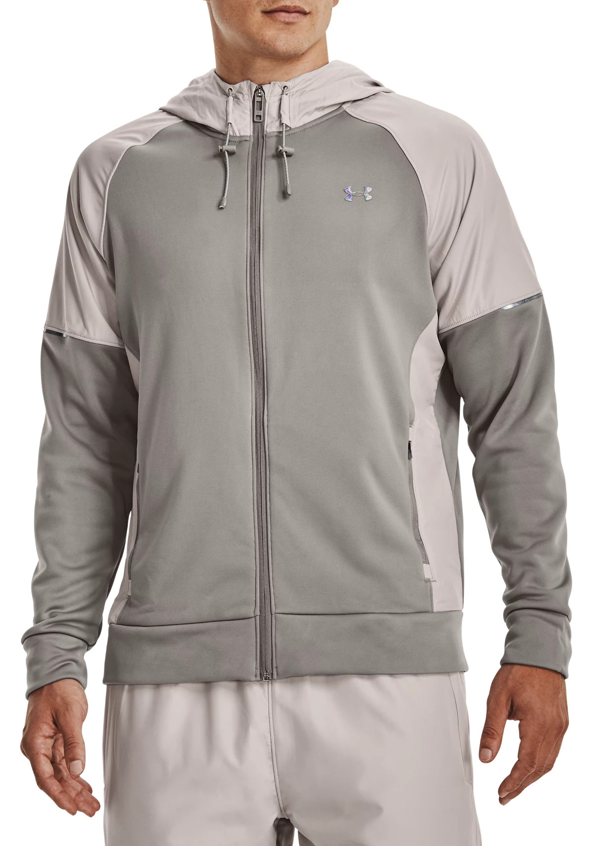 Φούτερ-Jacket με κουκούλα Under Armour UA AF Storm FZ-GRY