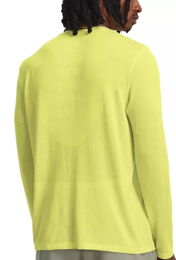 Long-sleeve T-shirt Under Armour UA SEAMLESS STRIDE LS-YLW