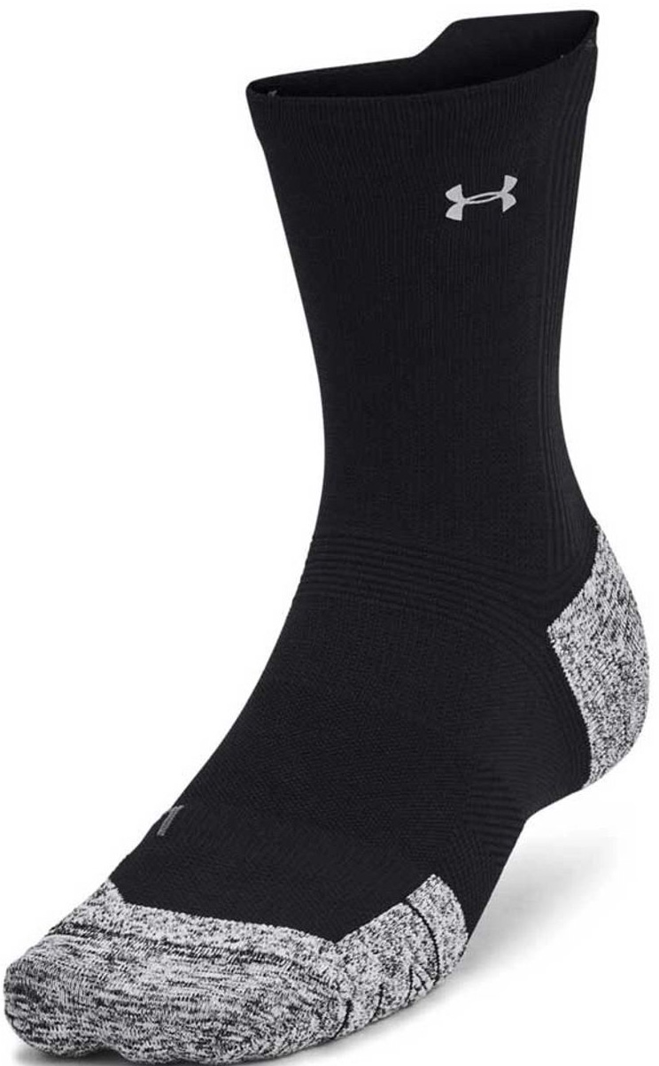 Strømper Under Armour UA AD RUNNING Cushion 1pk Mid-BLK